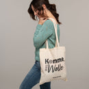 Baumwolltasche "Komme, was Wolle"
