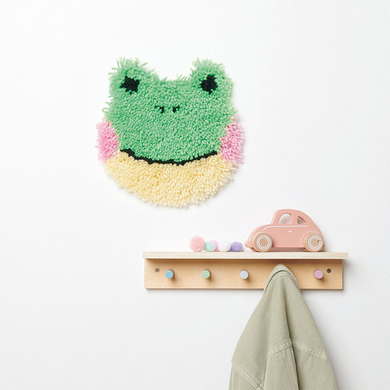 Knüpfset - Wandbehang "Frosch"