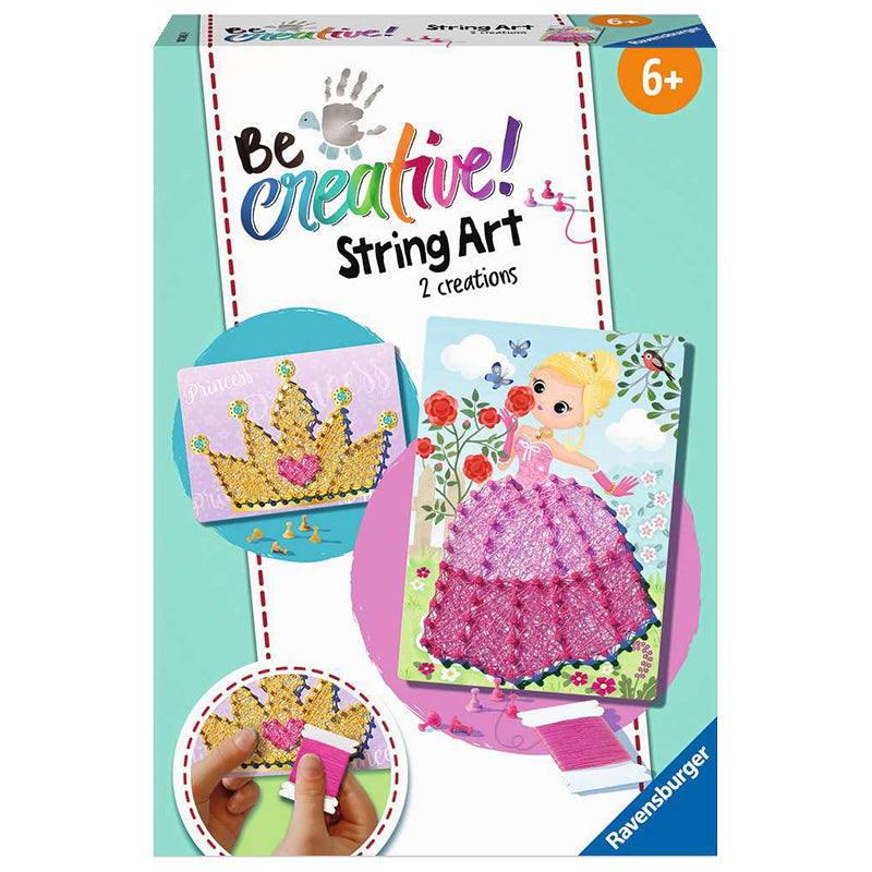 BeCreative - Fadenbilder Prinzessin