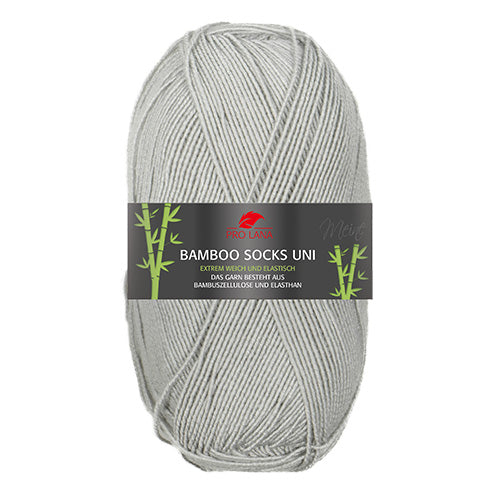 Bamboo Socks silber
