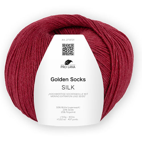 G.S. Silk weinrot