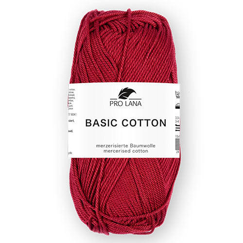 Basic Cotton weinrot