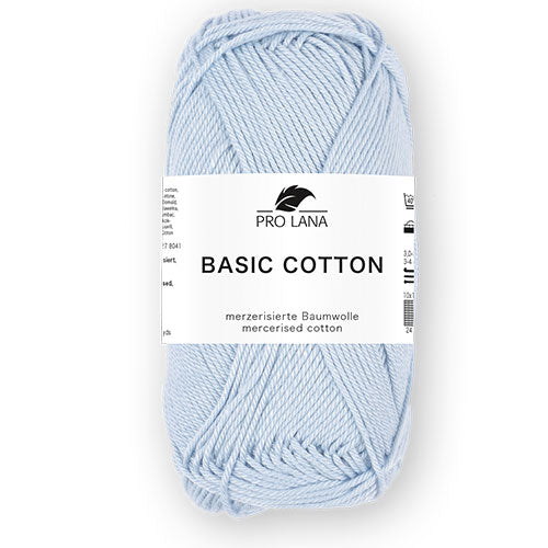 Basic Cotton hellblau