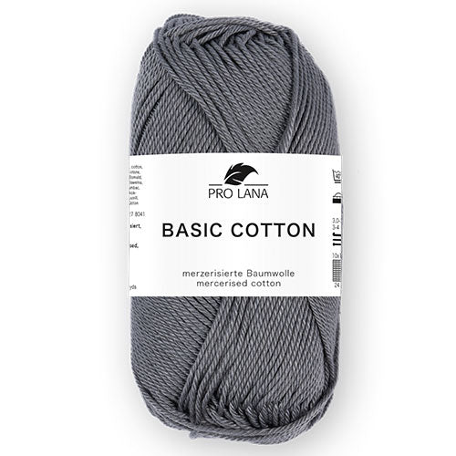 Basic Cotton mittelgrau