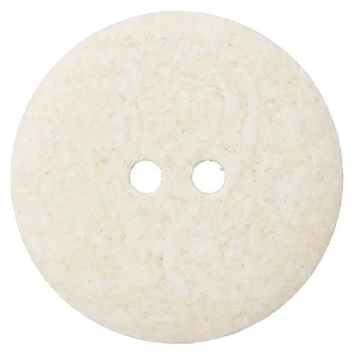 Zweilochknopf beige 28mm