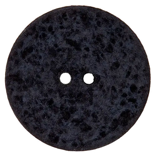 Zweilochknopf schwarz 18mm