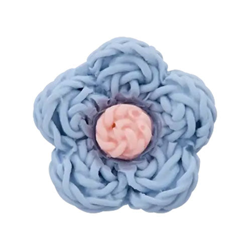 Blumenknöpfe blau 13mm