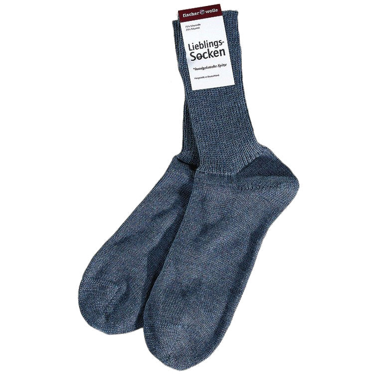 Lieblingssocken Uni (ohne Gummibund) jeans