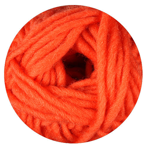 Filzwolle orange