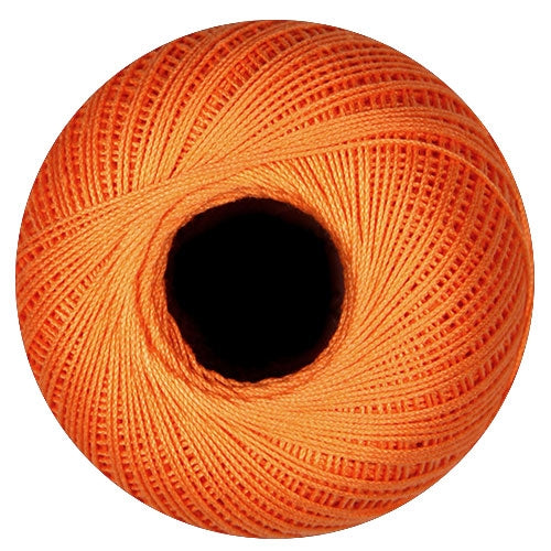 Filethäkelgarn No.10 orange