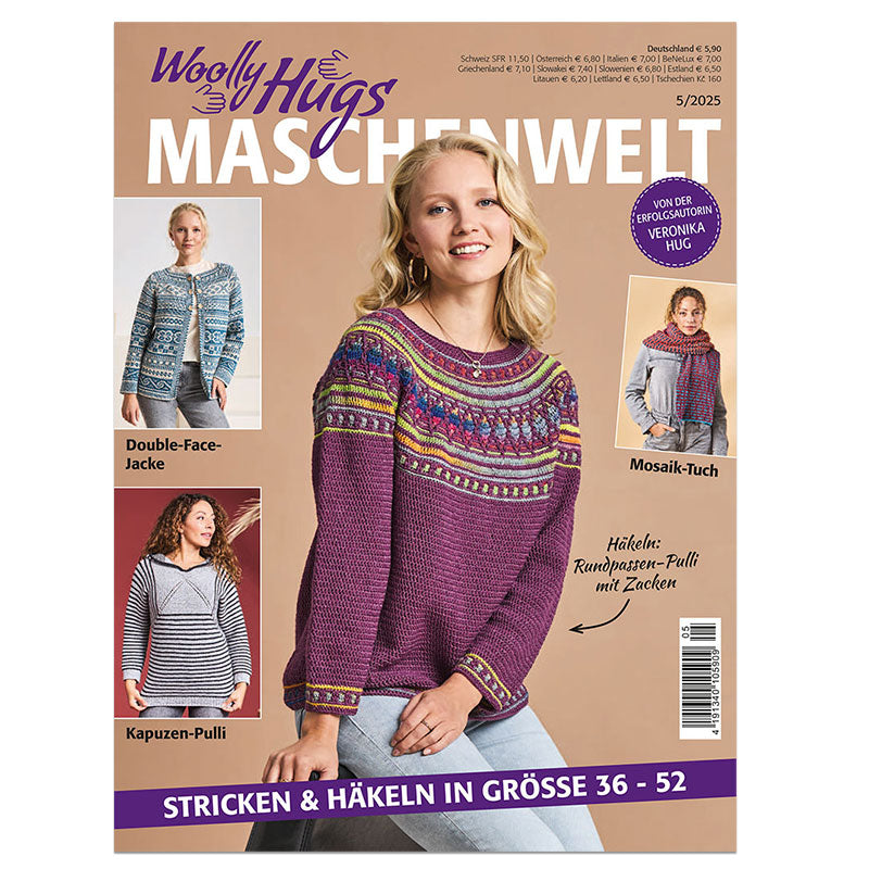 Heft "Woolly Hugs Maschenwelt 05/2025"