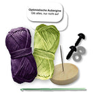 Häkelset "Optimistische Aubergine"