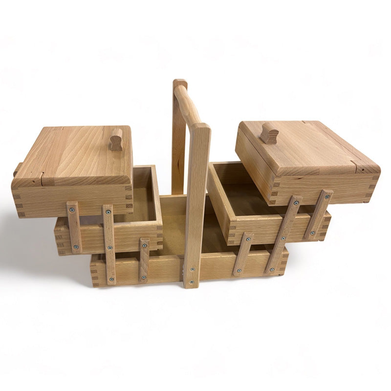 Nähkassette Holz natur