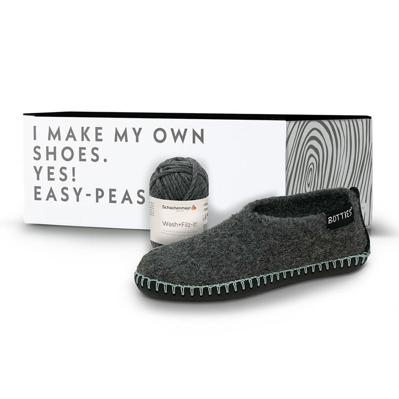 Botties Box "dark grey + mint"
