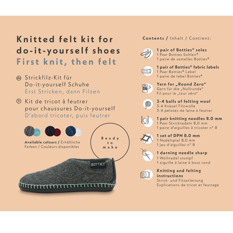 Botties Box "black + bordeaux"