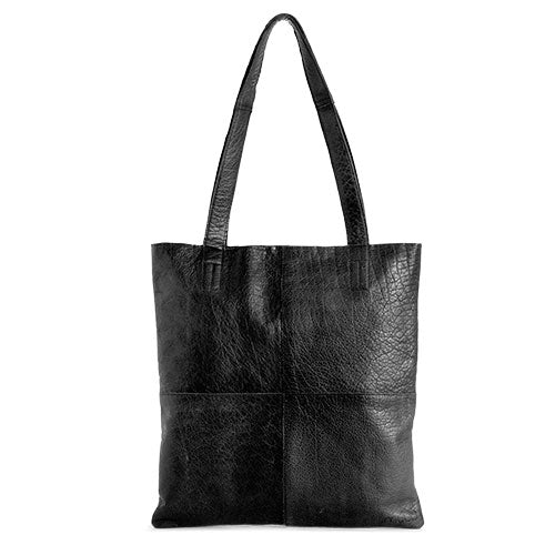 Ledertasche- Show med. Black