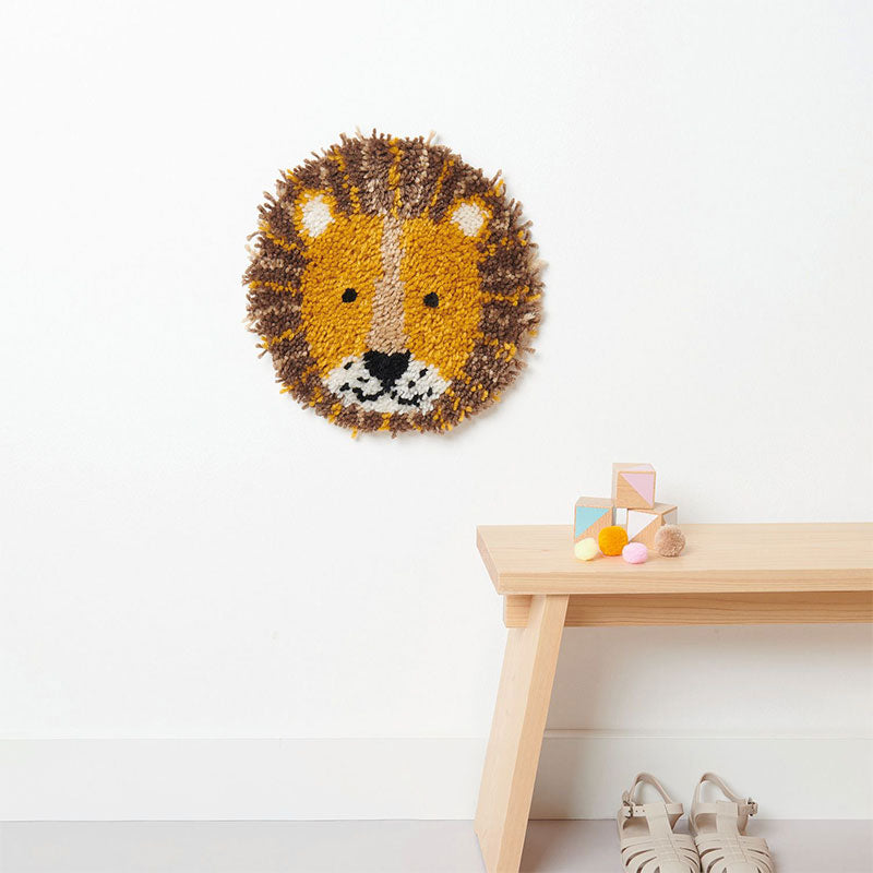 Knüpfset "Wandbehang - Löwe"
