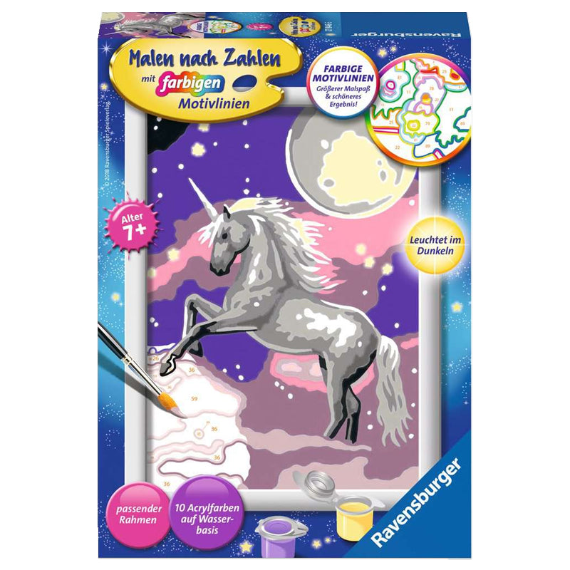 Malen nach Zahlen  - Einhorn