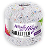 Pailletten silber/bunt