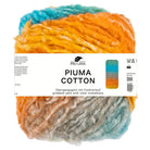 Piuma Cotton orange-türkis
