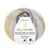 Baby Cotton Color hellgrau-grün