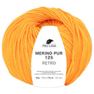 Merino 125 Retro mango meliert