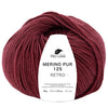 Merino 125 Retro bordeaux meliert