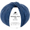 Merino 125 Retro hellblau meliert