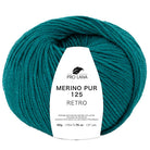 Merino 125 Retro petrol meliert