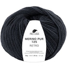 Merino 125 Retro dunkelgrau meliert