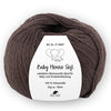 Baby Merino Soft dunkelbraun