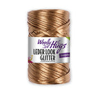 Woolly Hugs Leder Look kufper metallic