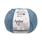 Cotton & Wool saphire