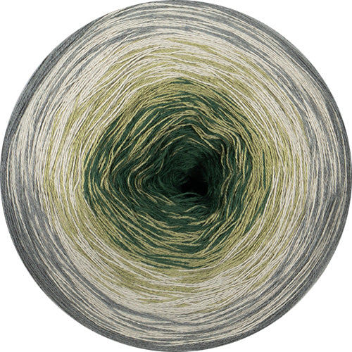 Bobbel Cotton grau-grün