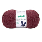 Hot Socks Glitter bordeaux