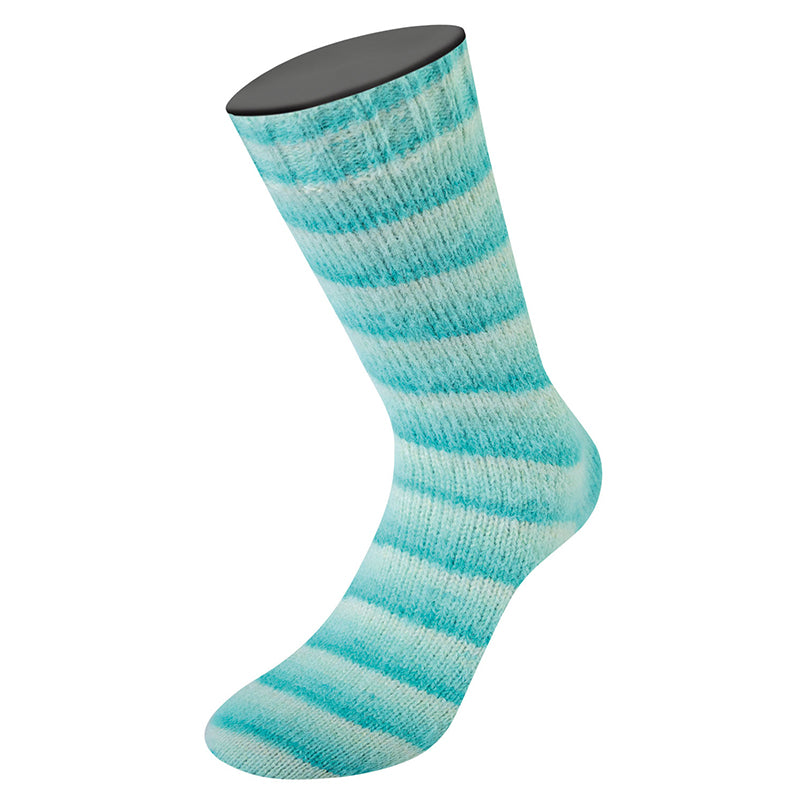Cosy Socks Soft Stripes mint