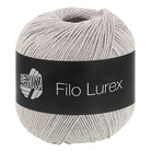 Filo Lurex hellgrau