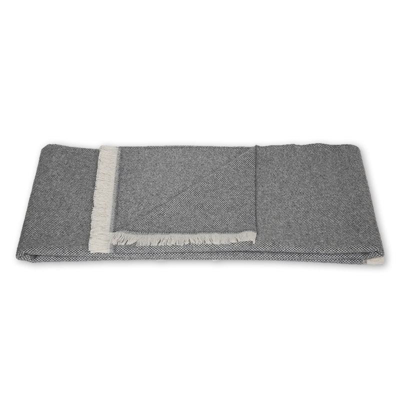Decke "Boston" dunkelgrau