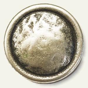 Metallknopf "gehämmert