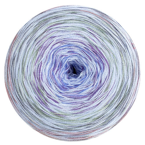 Bobbel Cotton confetti blue