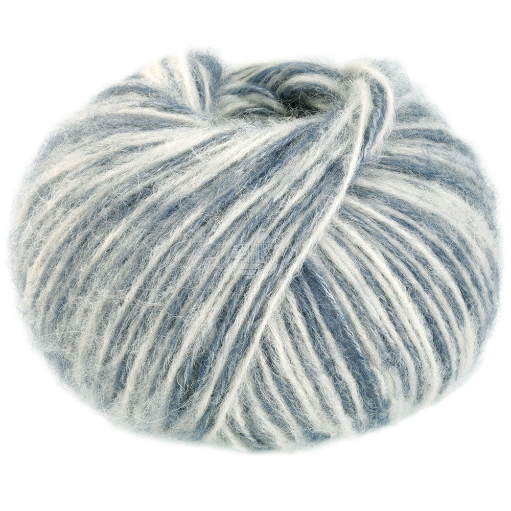 Natural Alpaca Pelo graublau