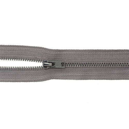 Reißverschluss grau 10cm