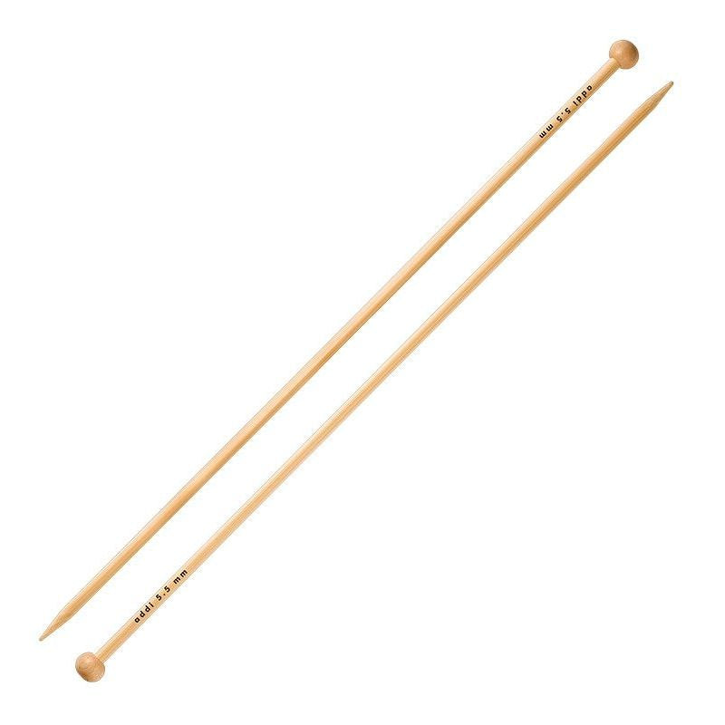 Bambus-Stricknadeln 35cm 4,5mm